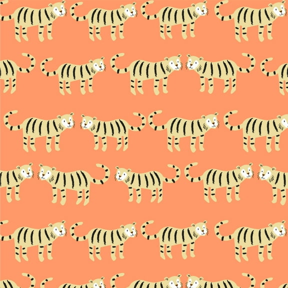 Happy Tigers Premium Roll Gift Wrap Wrapping Paper