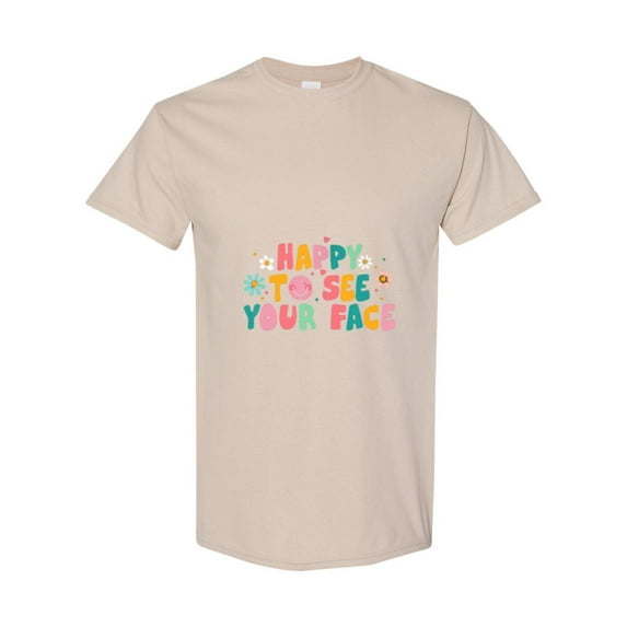 Happy To See Your Face A Daisy Smile Teacher Appreciation Gift Unisex T-Shirt