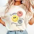 thumbnail image 1 of Happy To See Your Face Shirt, Back To School Teacher Shirt, Shirts for Teachers, Teacher Life Shirt,Teacher Appreciation, New Teacher Gifts, 1 of 5