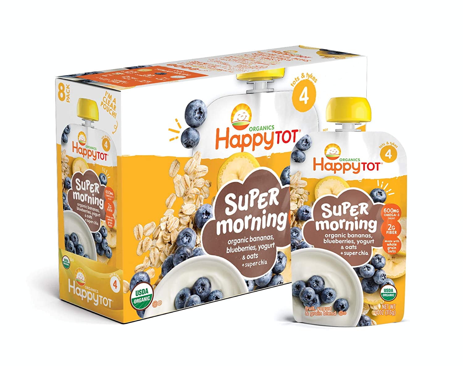  Happy Home Premium Natural Blueberry Flavor - Certified  Kosher, 4 oz. : Grocery & Gourmet Food