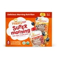 thumbnail image 1 of Happy Tot Organics Super Morning Stage 4, 2-Flavor Variety Pack Organic Tot Food, 4 oz (8 Pouches), 1 of 8