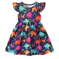 thumbnail image 1 of Happy Town Little Girls Summer Dress Girls Sleeveless Casual Dress Girls Summer Beach Dress for 4-7 Y, 1 of 7