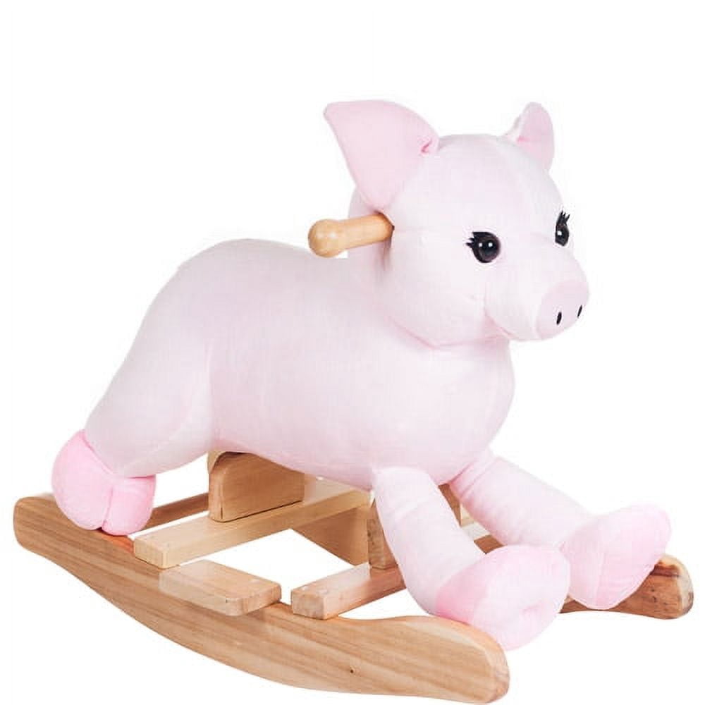 Happy Trails Plush Rocking Hamlet Pig - Walmart.com