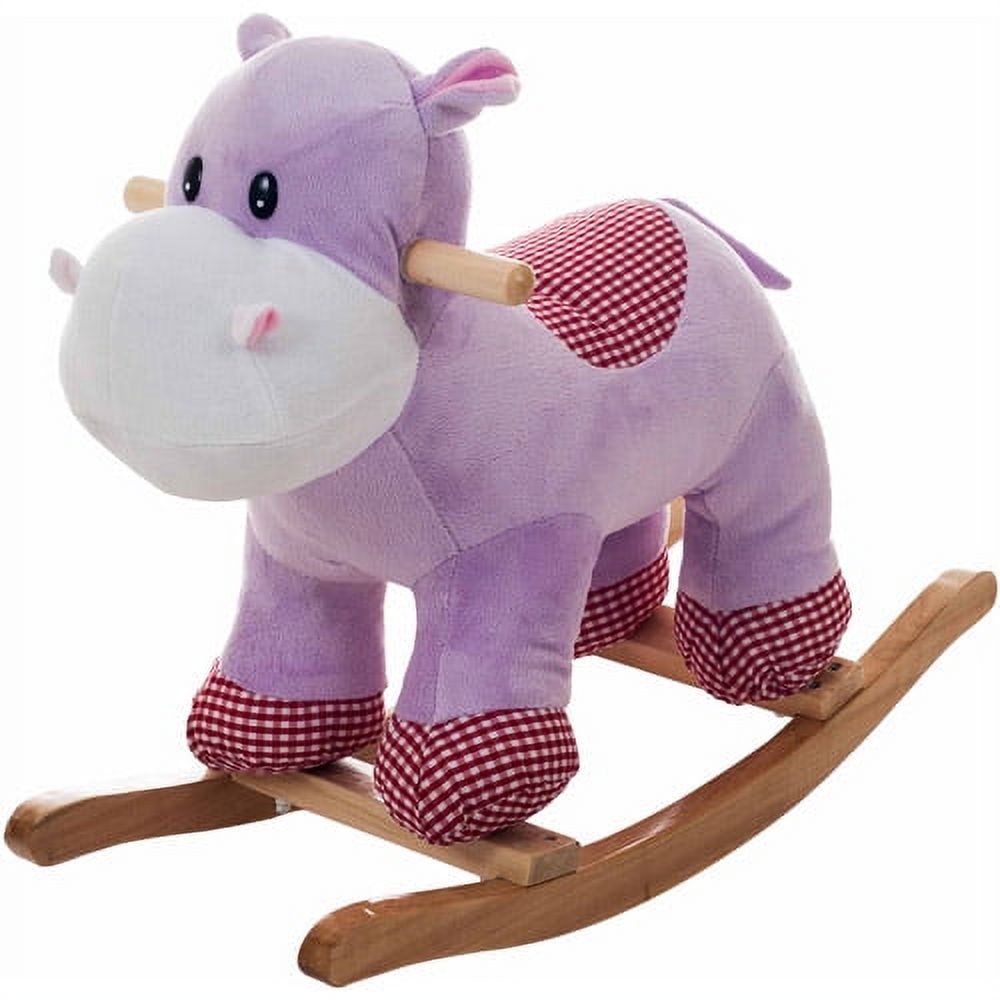 Happy Trails Plush Rocking Henrietta the Hippo