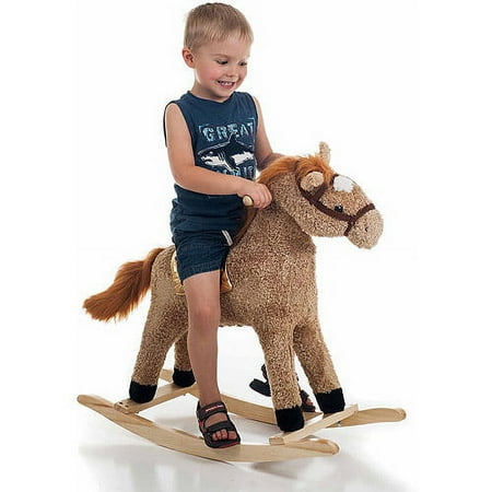 Happy Trails Plush Rocking Horse