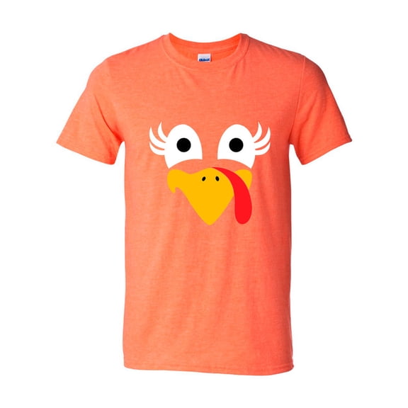Happy Turkey Face Thanksgiving t shirt