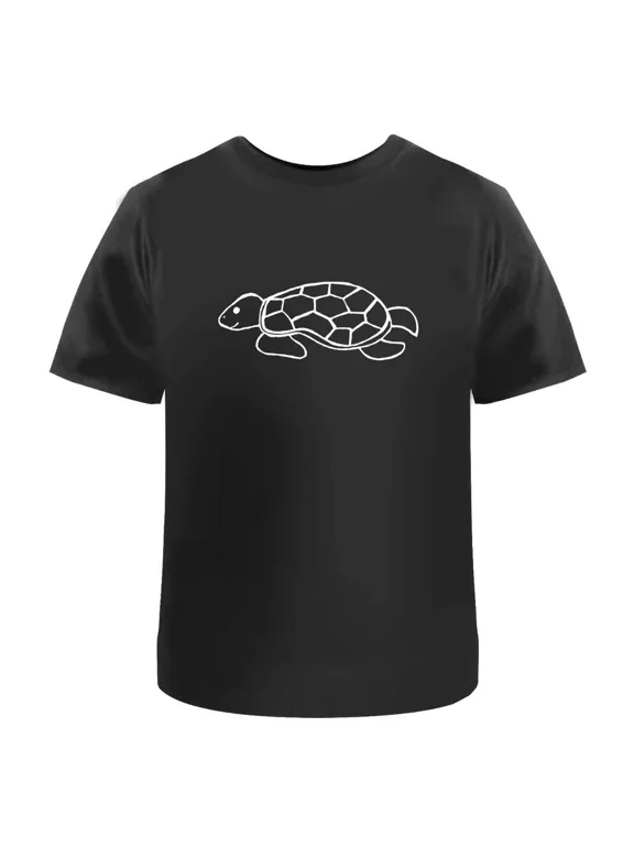 Happy Turtle' Unisex T-Shirt - 100% Cotton (S-XXL) (TA040579)