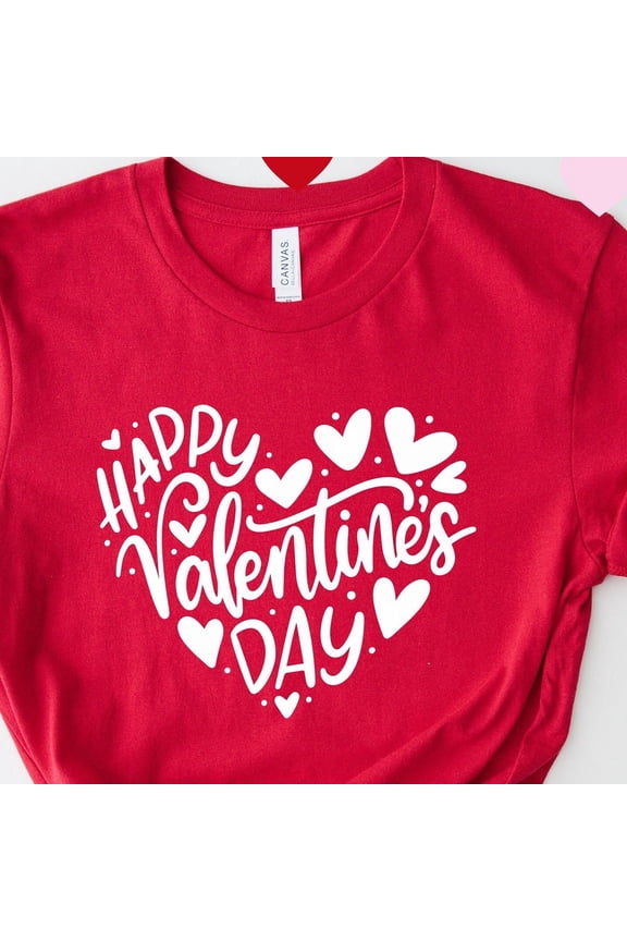 Happy V-Day Shirt, V-Day Shirt, V-Day Gift Womens, Gift Her, V-Day Shirt RED Unisex S-5XL Hot Trending Shirt, Vintage Birthday Gift