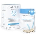 thumbnail image 1 of Happy V - Vaginal Probiotics for Women - Prebiotic Fiber & Vaginal Health Probiotics for Bacterial Vaginosis & Yeast Infection - Clinically Proven Safe & Effective pH Balance for Women -30 D, 1 of 2