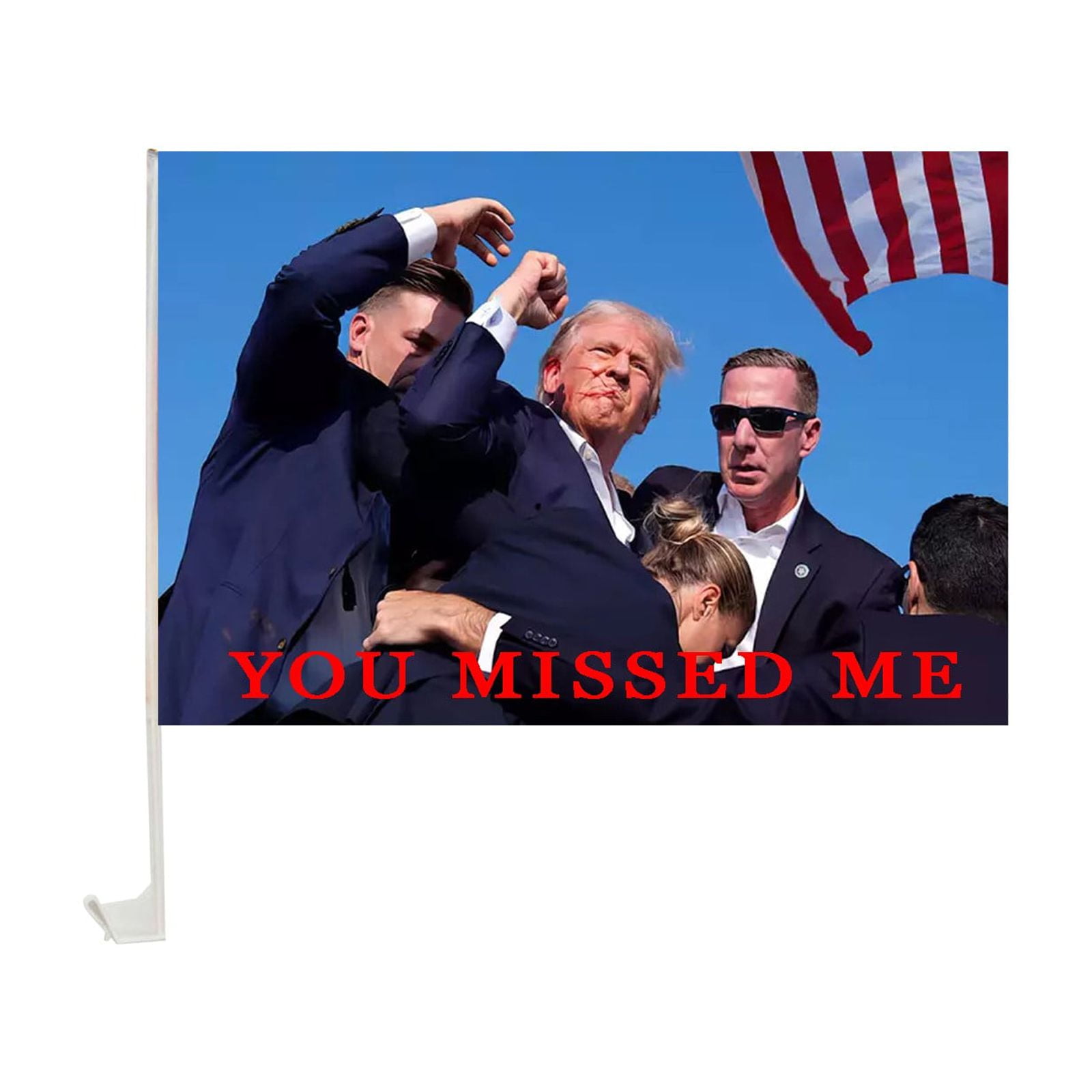 Happy Valentine Banners Front Porch Car Window Flagpole Set