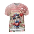 thumbnail image 1 of Happy Valentine’s Day Adorable Australian Cattle Dog Puppy Holding Heart Balloon All Over Print 3D Shirt Unisex Merch Heeler Lover Gifts - 00030, 1 of 6