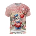 thumbnail image 1 of Happy Valentine’s Day Adorable British Shorthair Kitten Holding Heart Balloon All Over Print 3D Shirt Unisex Merch Cat Lover Kitten Owner Gifts - 00030, 1 of 6