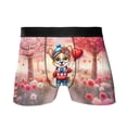 thumbnail image 1 of Happy Valentine’s Day Adorable Corgi Puppy Holding Heart Balloon All Over Print Boxer Briefs Underwear for Men Dad Welsh Corgi Dog Lover Gifts Idea - 00030, 1 of 6