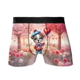thumbnail image 1 of Happy Valentine’s Day Adorable Pitbull Puppy Holding Heart Balloon All Over Print Boxer Briefs Underwear for Men Dad Terrier Dog Lover - 00030, 1 of 6
