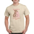 thumbnail image 1 of Happy Valentine's Day Dogs T-Shirt Men -Smartprints Designs, Male 4X-Large, 1 of 4