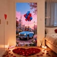 thumbnail image 1 of Happy Valentine's Day Door Cover Valentines Day Door Decorations Pink Conversation Heart Valentines Banner Valentine's Day Party Supplies 35 X 72 In, 1 of 6