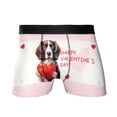 thumbnail image 1 of Happy Valentine's Day English Springer Spaniel Brings Love Heart All Over Print Boxer Briefs Underwear for Men Dad Springers Dog Lover Gifts - 02028, 1 of 6