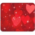 thumbnail image 1 of Happy Valentine''s Day Glitter Red Hearts Dish Drying Mat for Kitchen Counter Absorbent Microfiber Large Drying Pad Dish Mats for Kitchen Countertops 24x18 Inch, 1 of 6