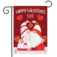 thumbnail image 1 of Briarwood Lane Happy Valentine's Day Gnomes Garden Flag, 1 of 4