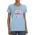 thumbnail image 1 of Happy Valentine's Day Heart T-Shirt Women -Smartprints Designs, Female 5X-Large, 1 of 4