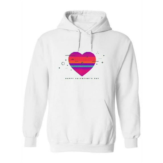 Happy Valentine's Day! Hoodie Women -Image by Shutterstock, Female XX-Large