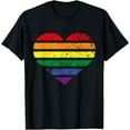 thumbnail image 1 of Happy Valentine's Day Men T-Shirt Red Hearts Design, 1 of 1