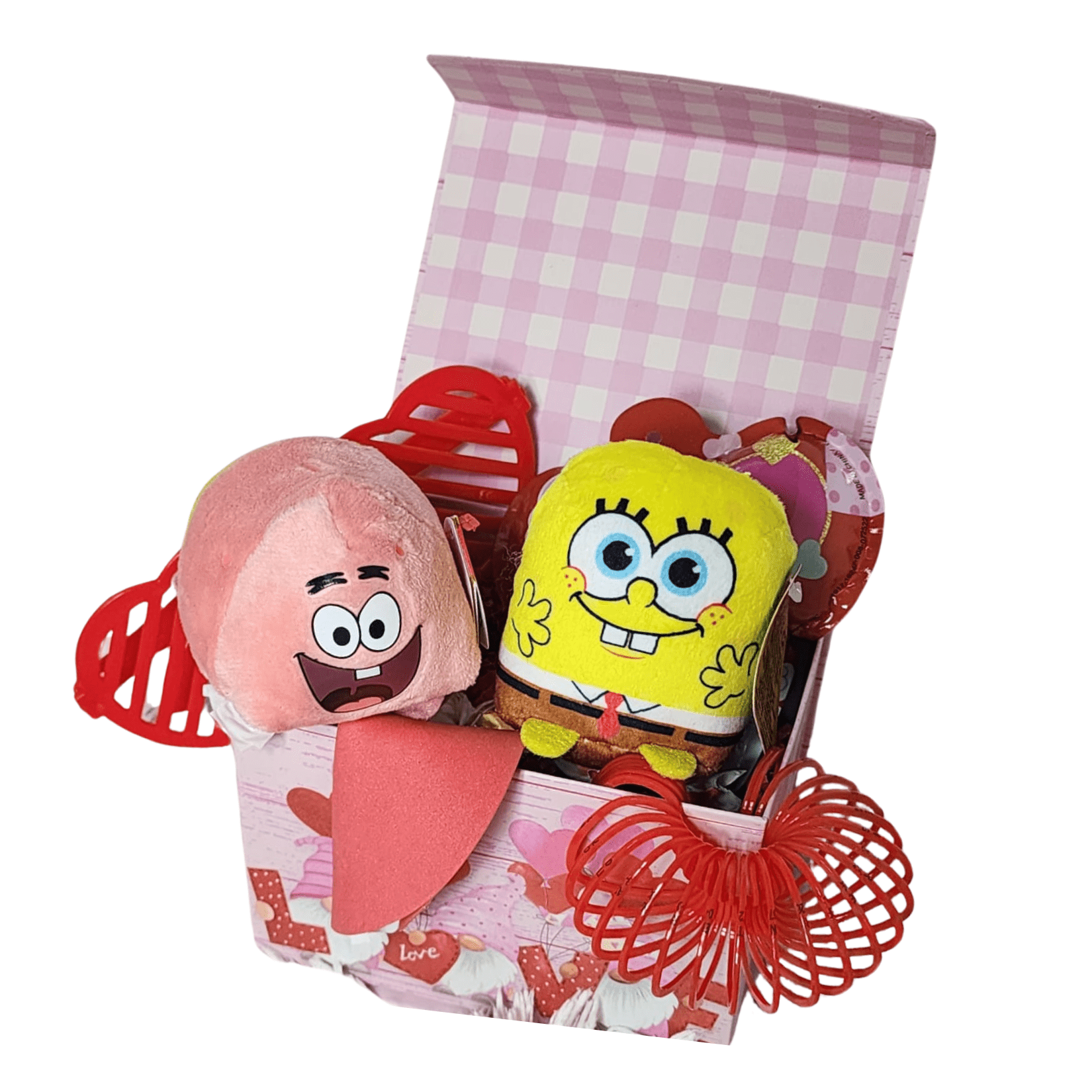 Valentimes Sponge Happy Valentine's Day Patrick Sponge Girls Boys Valentine Valentines ...