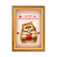 thumbnail image 1 of Happy Valentine's Day Persian Brings Love Heart Acrylic Plaque with Wood Photo Frame Box Cat Lover Kitten Owner Gifts Light Box - 02028, 1 of 5