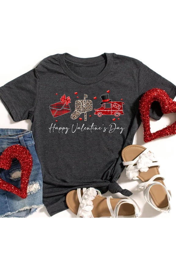 Happy Valentine's Day Postal Worker Shirt, Postal Worker Valentine Gift, Postal Life Valentines Shirt, Mail Lady Shirt TSHIRT All Size S-5XL