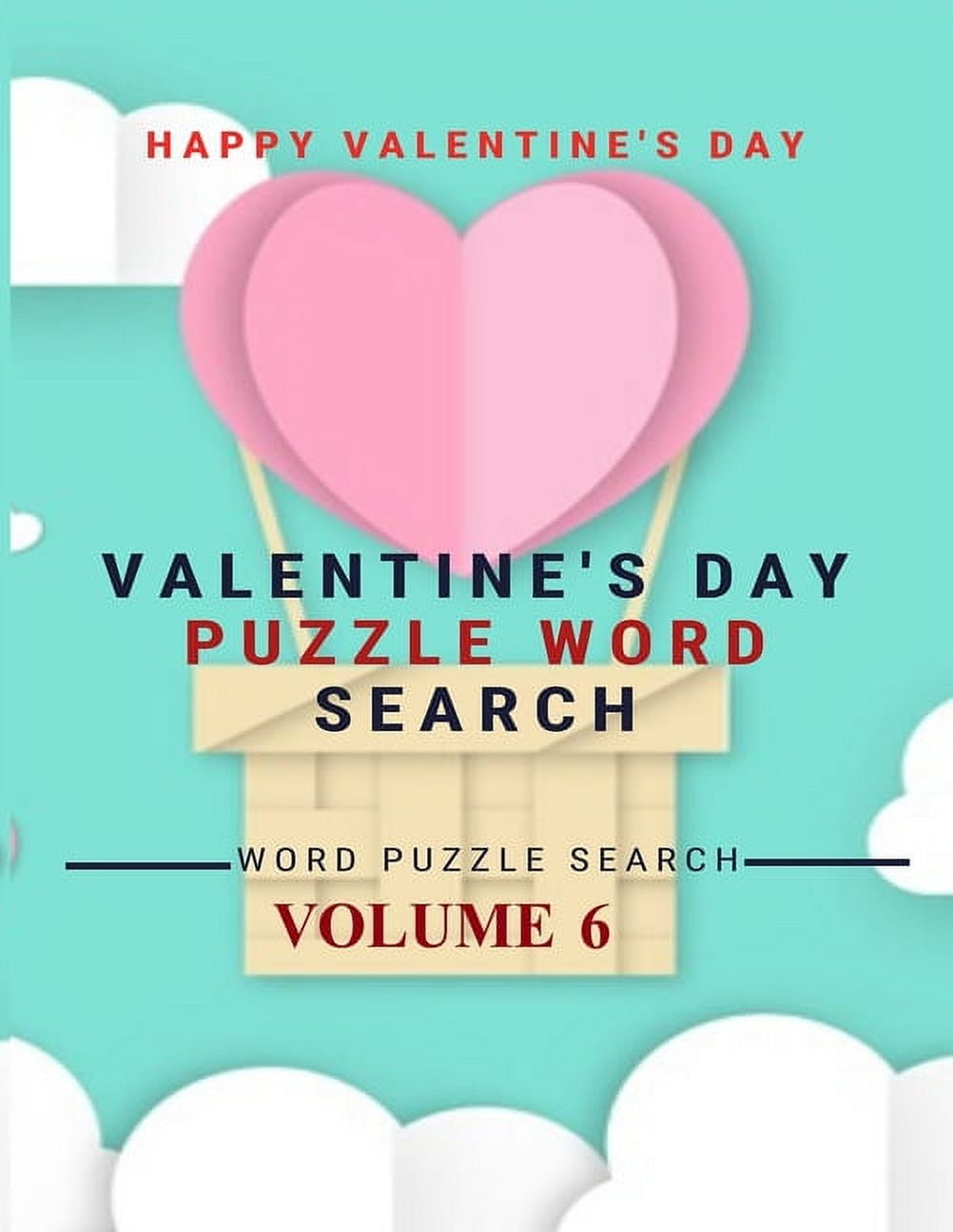 Happy Valentine's Day Valentine's Day Puzzle Word Search Word Puzzle ...