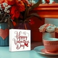 thumbnail image 1 of Happy Valentine's Day Sign for Home Table Decoration, Valentines Indoor Decor, 2D Flat Ornament Valentines Kitchen Decor Center Table Decor(1PCS), 1 of 5