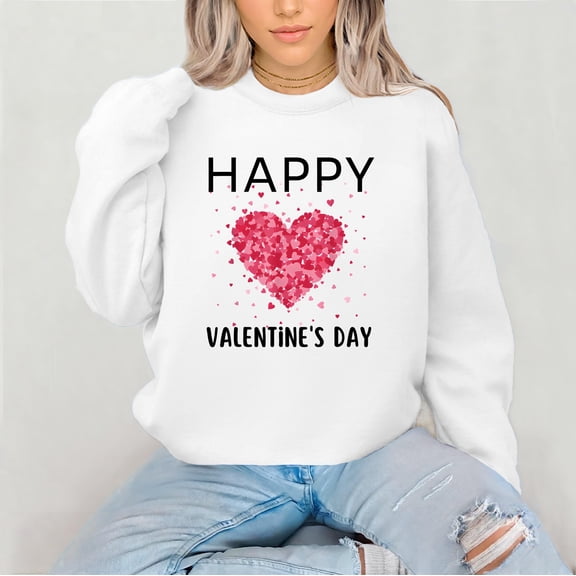 Happy Valentine's Day Unisex T-Shirt/Sweatshirt/Hoodie - Heart Love Gift