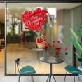 thumbnail image 1 of Happy Valentines Day 3D Red Love Heart Balloons Window Cling Window Stickers for Glass Wedding Anniversary Decor (2 Sheets_A), 1 of 8