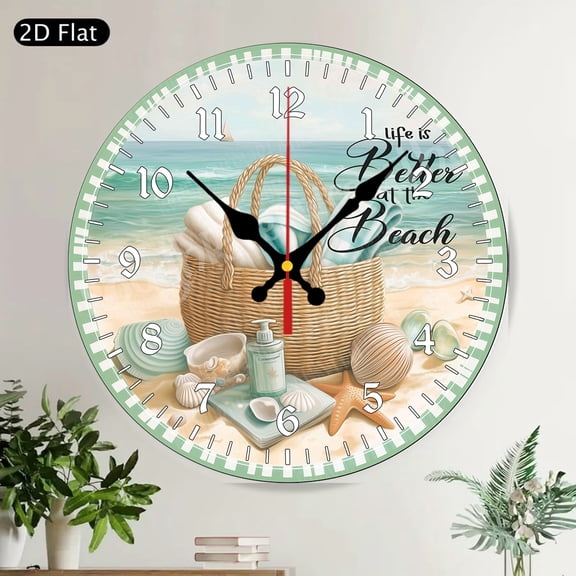 Happy Valentines Day Cupid Angel Round Wall Clock Romantic Vintage Home Decor Silent