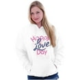 thumbnail image 1 of Happy Valentines Love Day Date Cute Hoodie Sweatshirt Women Brisco Brands L, 1 of 6