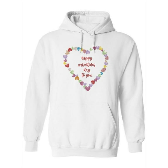 Happy Valentines To You Hoodie Women -SPIdeals Designs, Female Large