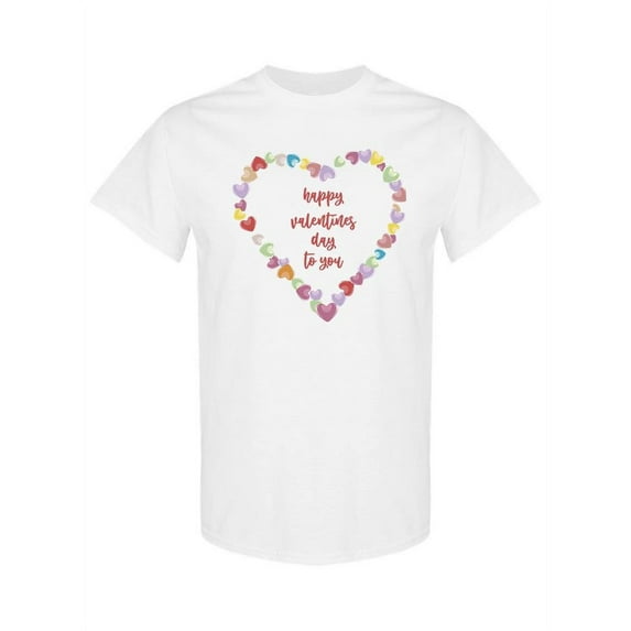 Happy Valentines To You T-Shirt Women -SPIdeals Designs, Female Large