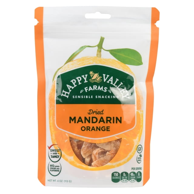 Happy Valley Farms Dried Mandarin 4oz