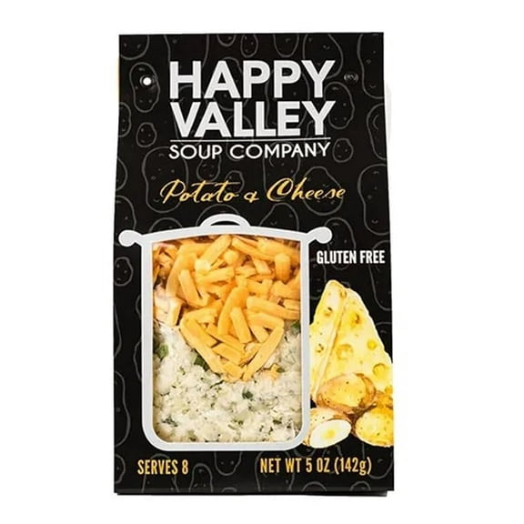 Happy Valley Soup Company - Potato & Cheese - Dry Mix - Serves 8