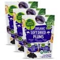thumbnail image 1 of Happy Village Organic Soft Dried Prunes (Plums) On the Go 3 Bags, 1 of 7