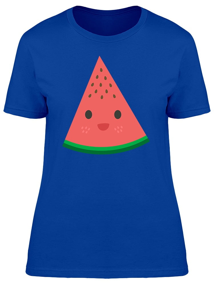 Stretch Viscose 3/4 Sleeve Tee in Watermelons main image 1