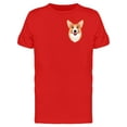 thumbnail image 1 of Happy Welsh Corgi Upperside T-Shirt Men -Image by Shutterstock, Male Small, 1 of 2