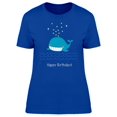 thumbnail image 1 of Happy Whale Cartoon T-Shirt Women -Image by Shutterstock, Female Small, 1 of 2