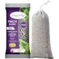 thumbnail image 1 of Happy Wing No Grow 13oz Prefilled Finch Blend Sock Feeder (Nyjer Seed & Sunflower Kernel Mix) - New & Dry, 1 of 8
