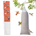 thumbnail image 1 of Happy Wings 3 Pack Refillable Instant Mesh Sock Feeder for Wild Bird Seed (for Nyjer & Finch Blend) - Dry, 1 of 8