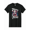 thumbnail image 1 of Happy Winter Holiday Season's Greetings Design Festive Celebration Apparel Unisex T-Shirt, up to Size 5XL, 1 of 2