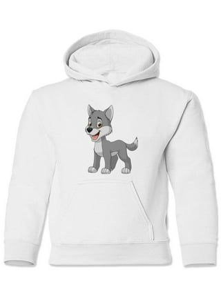 Youth Wolf Hoodie