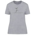 thumbnail image 1 of Happy Woman Stretching  T-Shirt Women -Image by Shutterstock, Female Small, 1 of 2