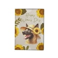 thumbnail image 1 of Happy Women's Day Belgian Malinois Sunflower Vintage Proud Mom Travel Passport Wallet Sheepdog Dog Lover Gifts PU Leather Passport Holder Cover - 02030, 1 of 5