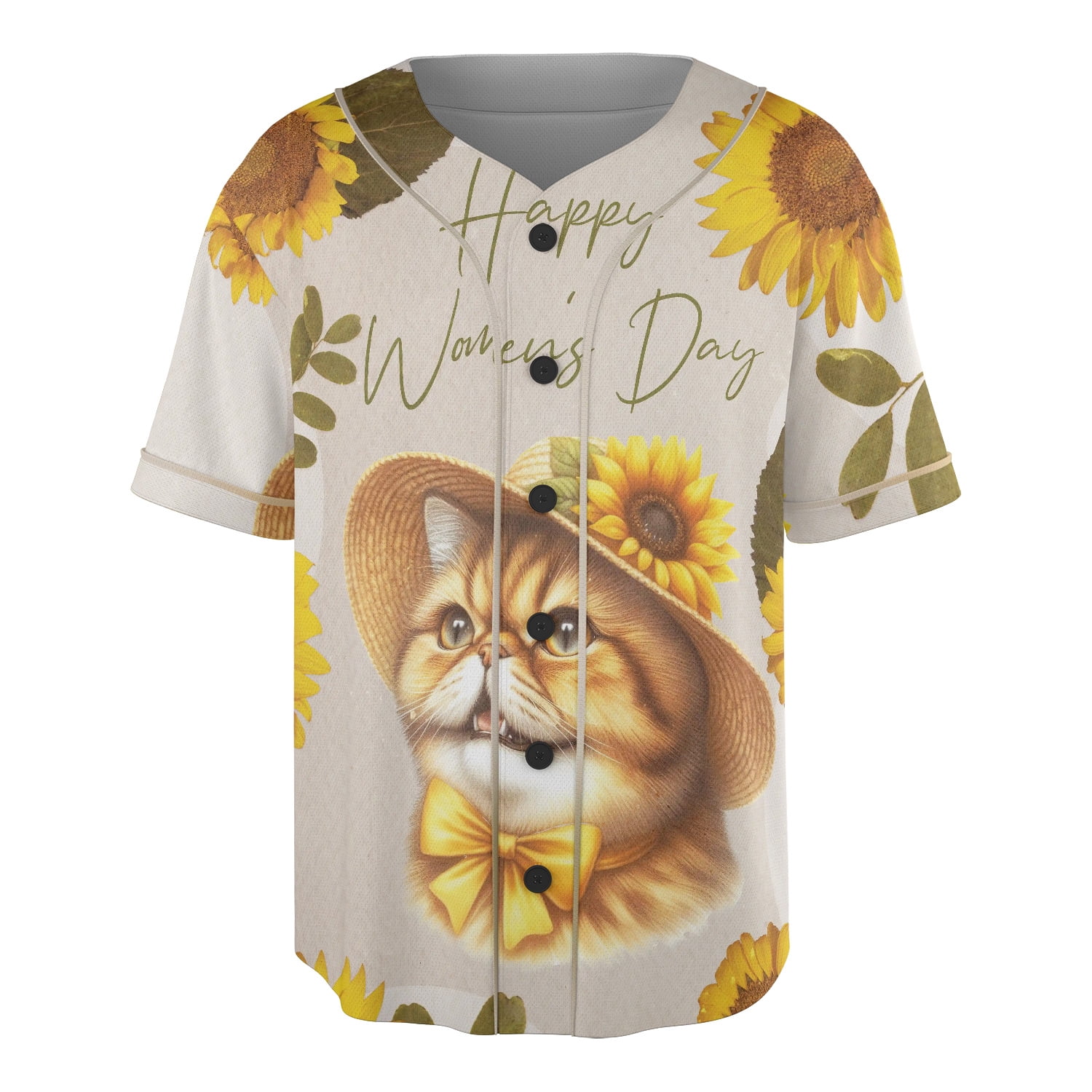 Happy Women's Day Exotic Shorthair Sunflower Vintage Proud Mom All Over ...